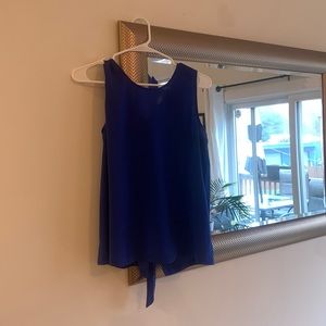 Bright Blue J Crew top!